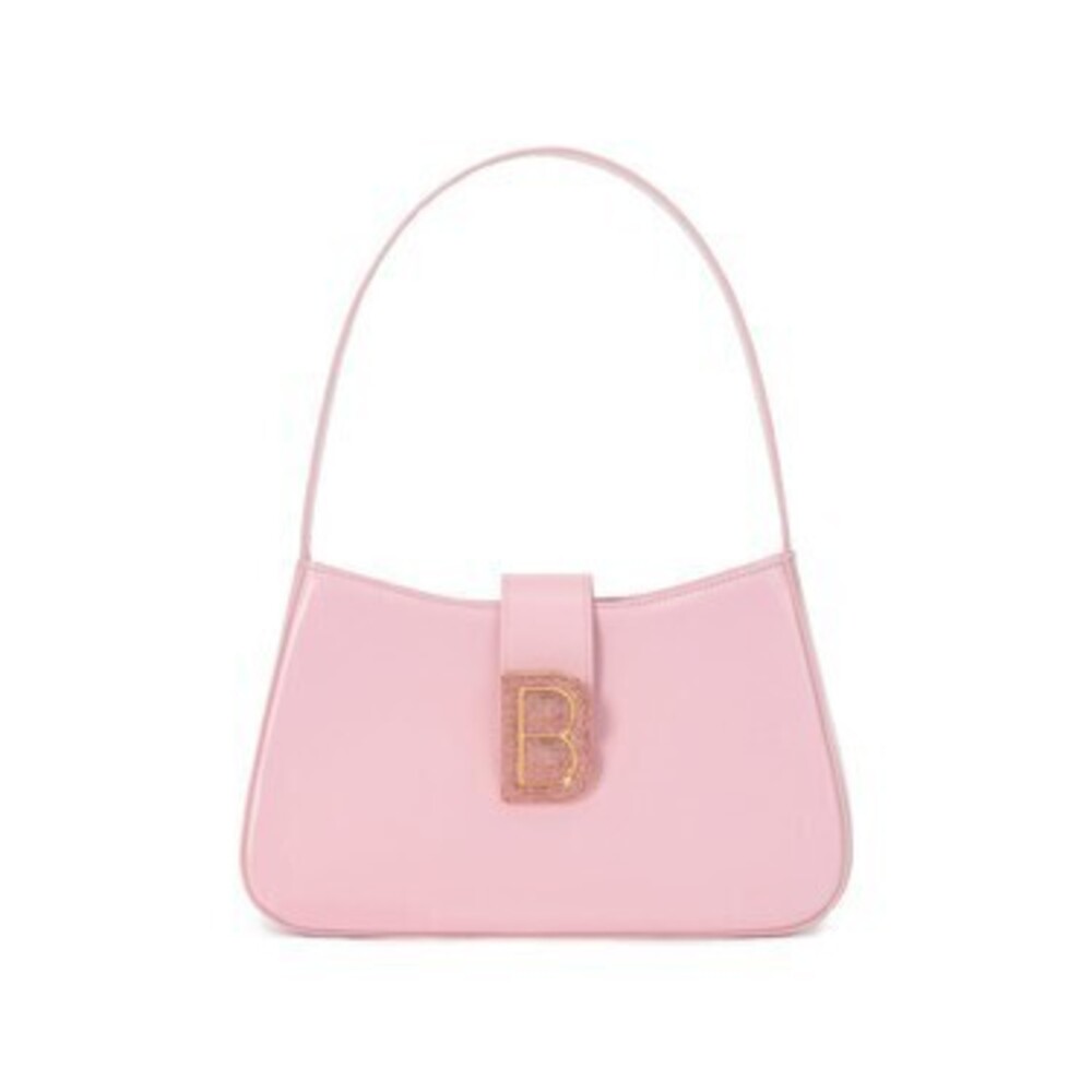 Daphne Bag - Pink Oiled Leather w/ Crystal Buckle